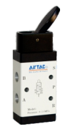 M3Y21006T AIRTAC MANUAL VALVES, M3 SERIES LEVER TYPE 3 WAY 2 POSITION N.C, 1/8" NPT PORTS